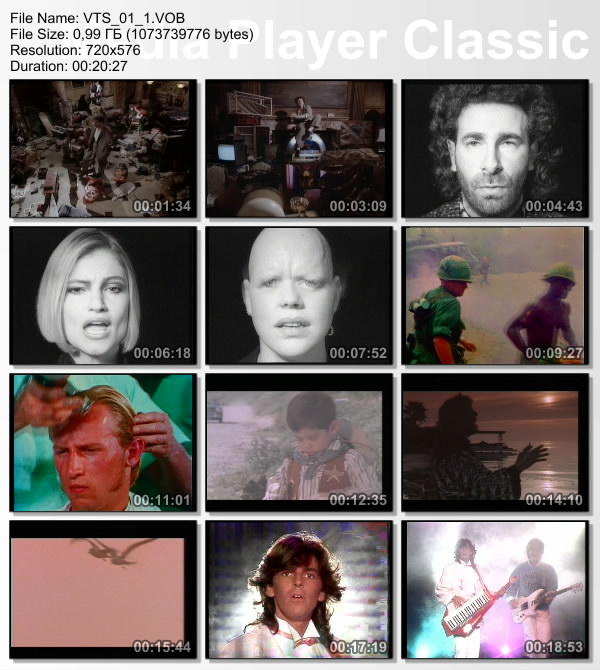 Back to the 80s - 12 dvd set video thumbnails