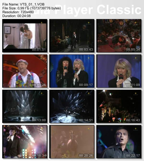 Schlager Box vol.1 video thumbnails