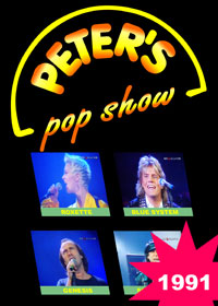 Peters Pop Show 1991 dvd cover