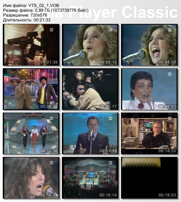 SanRemo - strory - video thumbnails